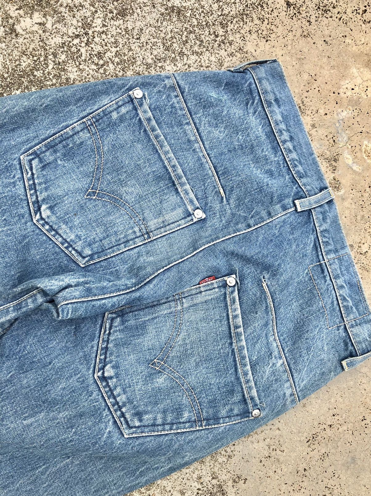 Levi's TWIST LEG⚡️⚡️VINTAGE LEVIS JEANS Size US 26 / EU 42 - 5 Thumbnail