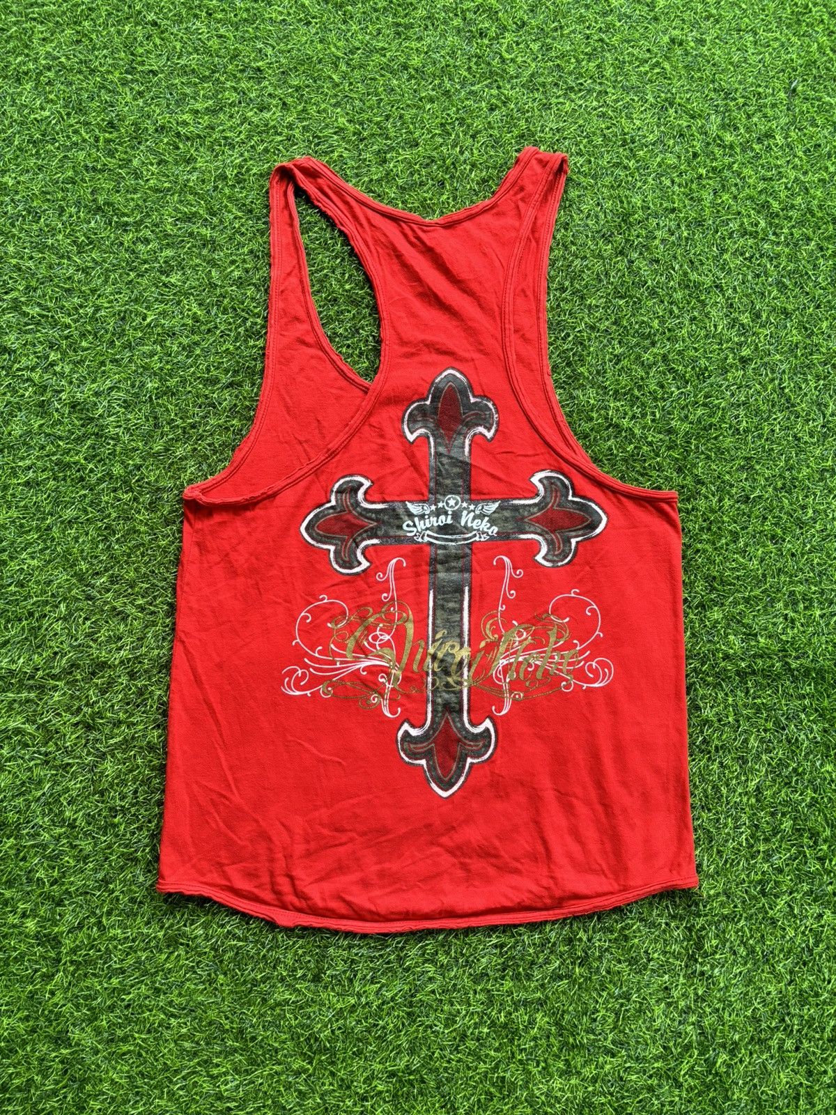 Hysteric Glamour Y2k Shilai Neka Skull Punk Style Tank Tops Size US XL / EU 56 / 4 - 2 Thumbnail