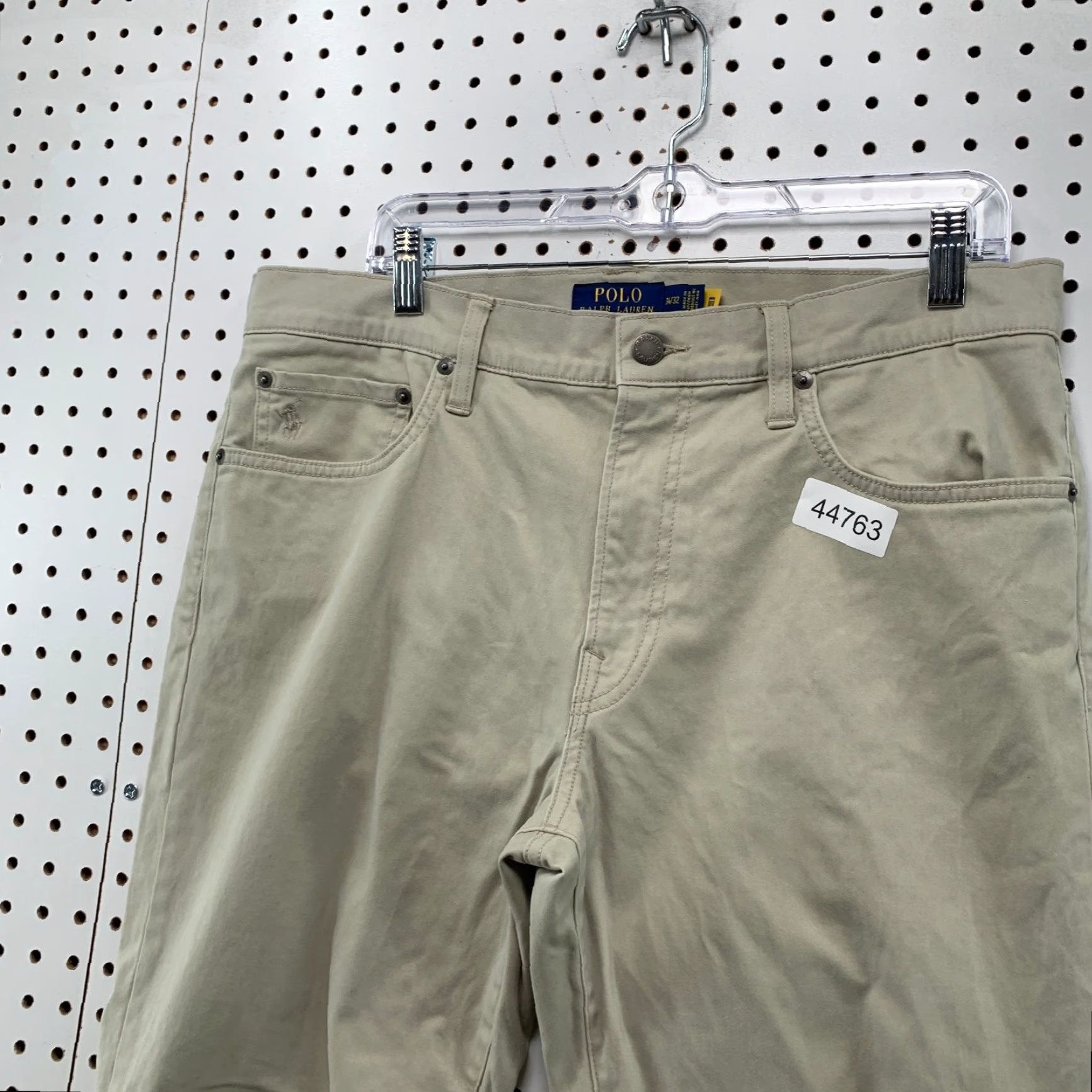 Polo Ralph Lauren Polo Ralph Lauren Chino Pants Mens 34/32 Beige Straight Fit 34x31 School Work Size US S / EU 44-46 / 1 - 5 Thumbnail