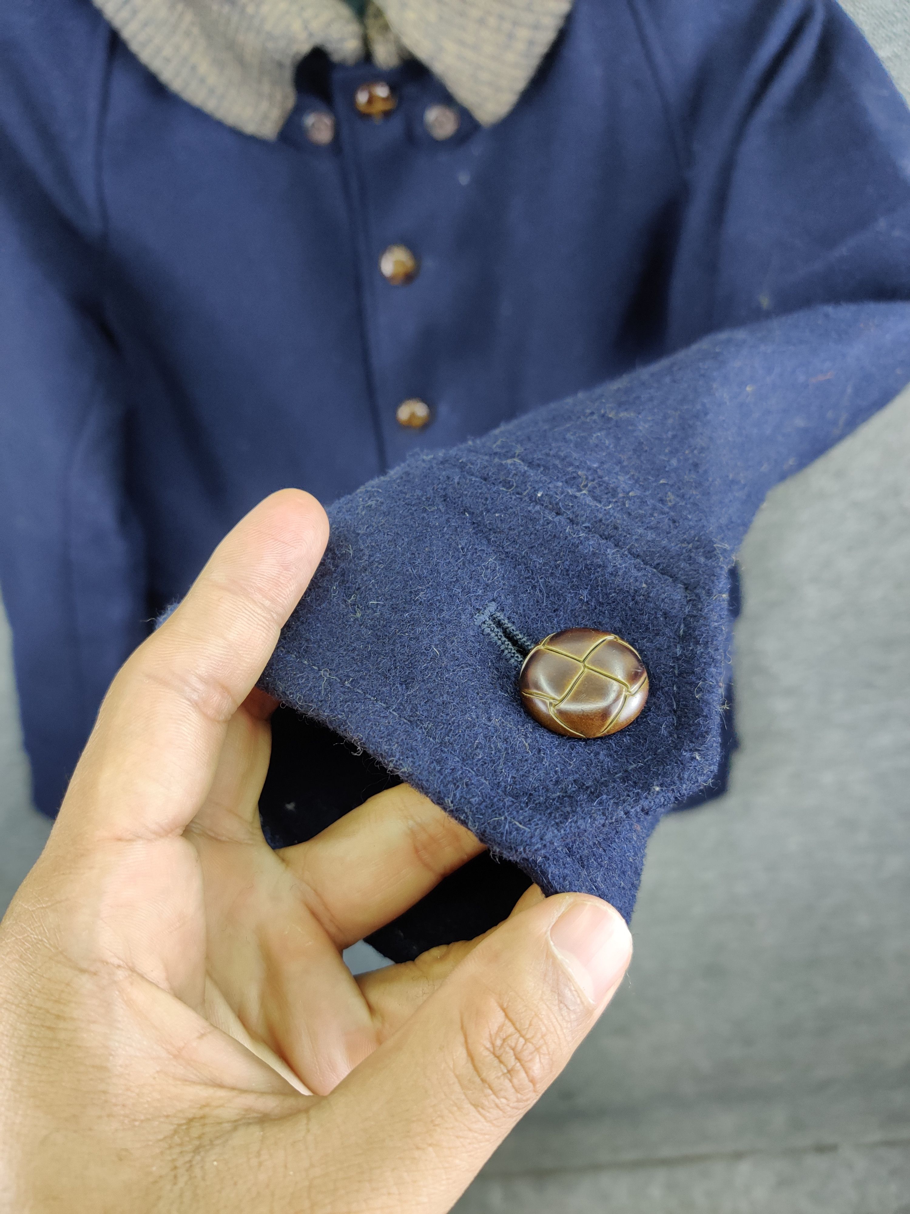 Ciaopanic Vintage Ciaopanic Shawl Collar Wool Single Breasted Coat Size US M / EU 48-50 / 2 - 11 Thumbnail