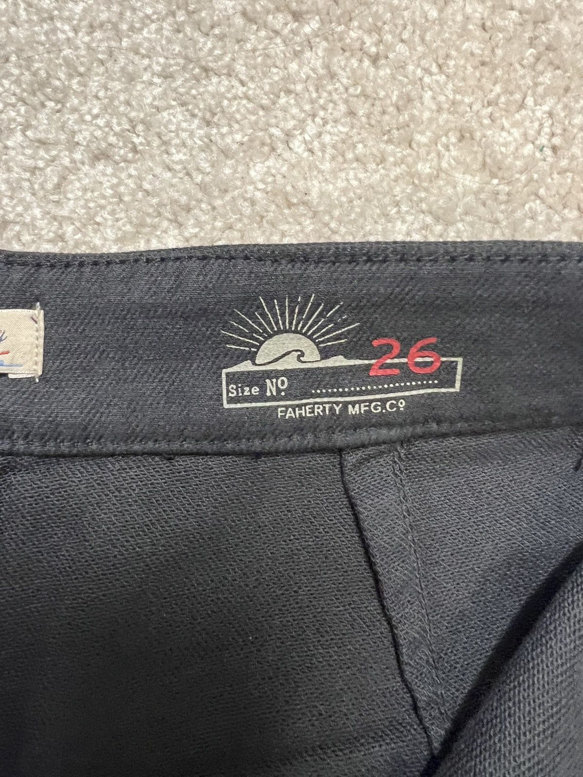 Faherty New Faherty stretchy Try Slim Wide Leg Pant Size 26" / US 2 / IT 38 - 5 Thumbnail