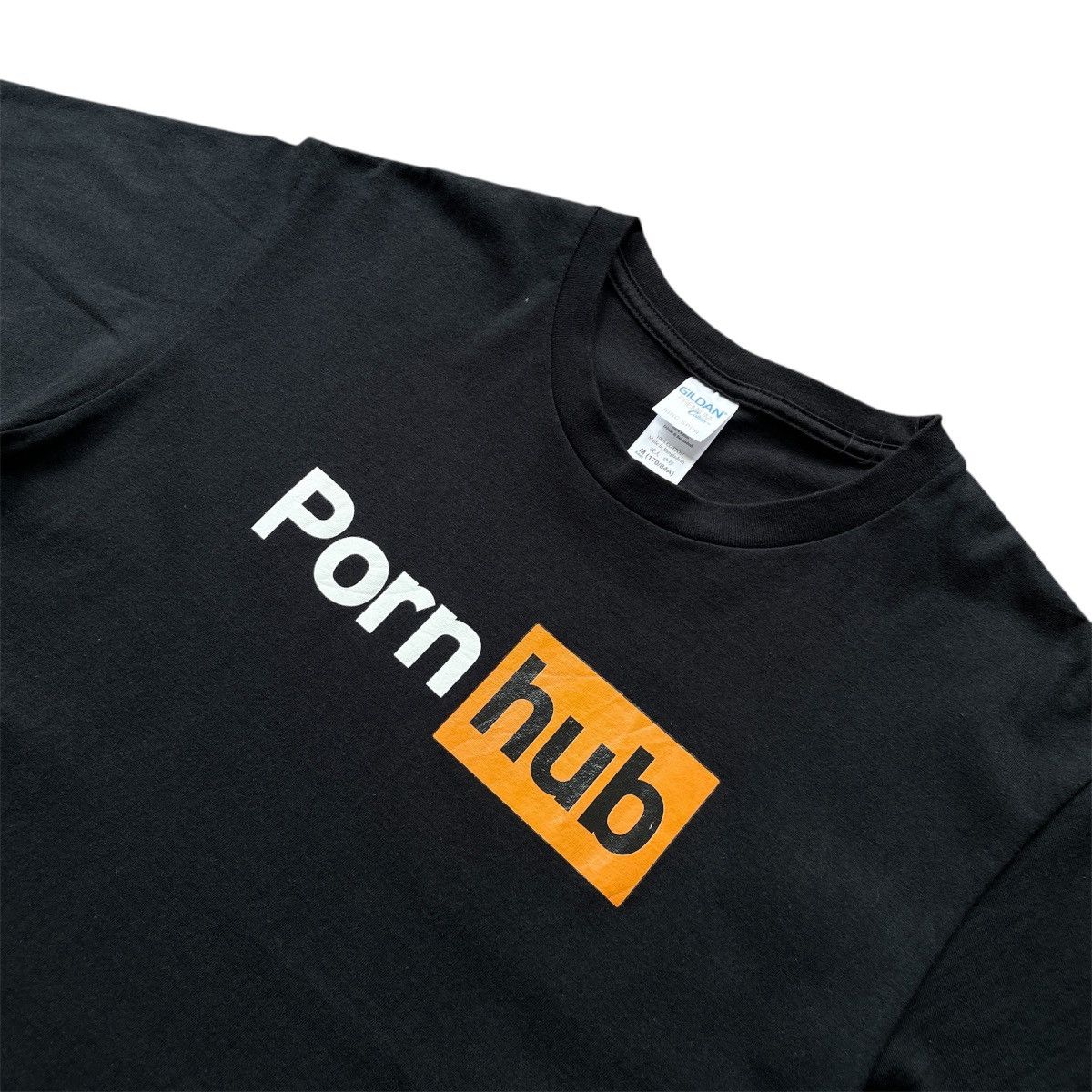 Designer × Vintage Pornhub Official T Shirt Size US M / EU 48-50 / 2 - 2 Thumbnail