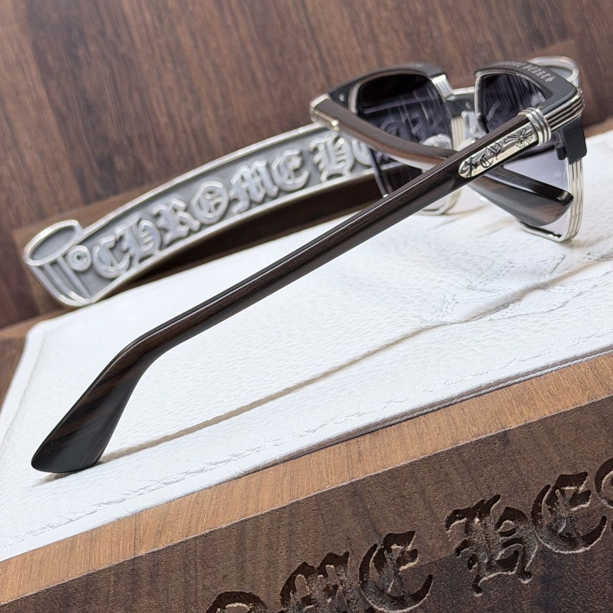 Chrome Hearts Chrome Hearts BLAZIN 1/1 Sunglasses Size ONE SIZE - 8 Thumbnail