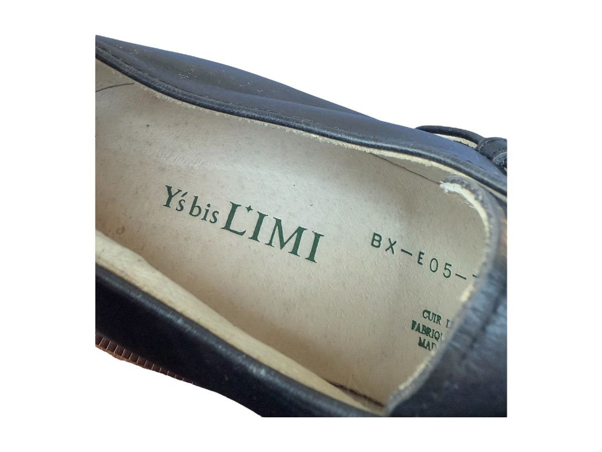 Japanese Brand × Y's × Yohji Yamamoto RARE Y’s Bis L’iMi By Yohji Yamamoto Leather Yam Shoes Size US 7 / EU 40 - 9 Thumbnail