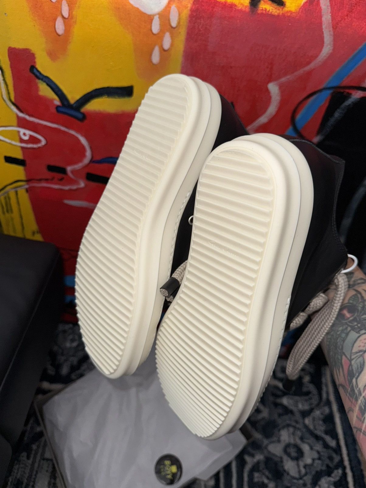 Rick Owens Rick Owen’s jumbo lace sneakers Size US 7 / EU 40 - 3 Thumbnail