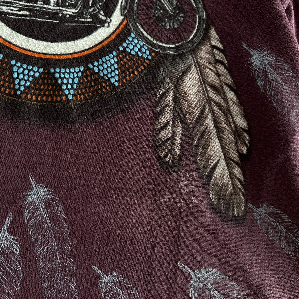 American Eagle Outfitters Vintage 90s Ride American Biker Eagle tee aop pitt bike y2k Size US XL / EU 56 / 4 - 7 Thumbnail