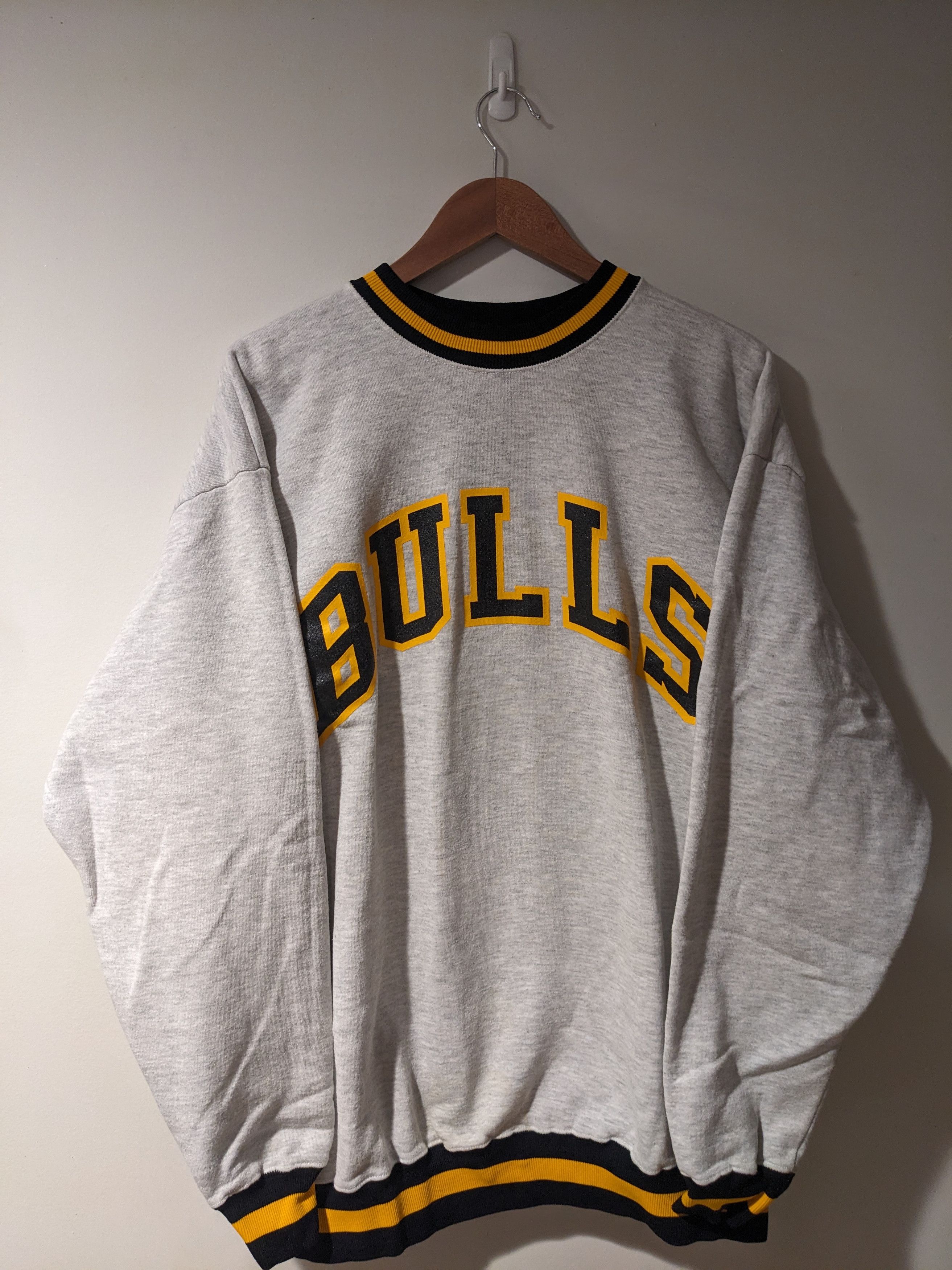 Russell Athletic × Vintage Vintage 90s Glen Mills Bulls Concordville Sweatshirt Size US XXL / EU 58 / 5 - 1 Thumbnail