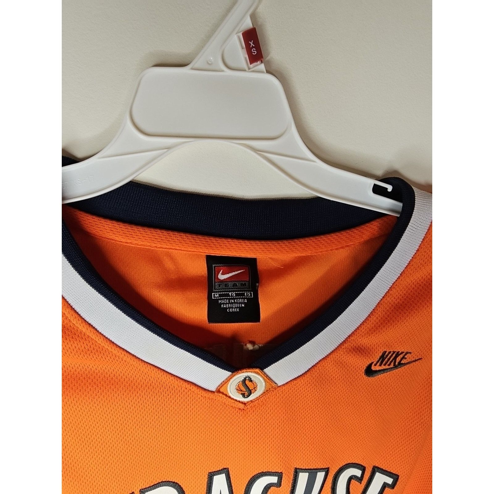 Nike Y2K Nike Syracuse University Basketball Jersey Size M NCAA Size US M / EU 48-50 / 2 - 7 Thumbnail