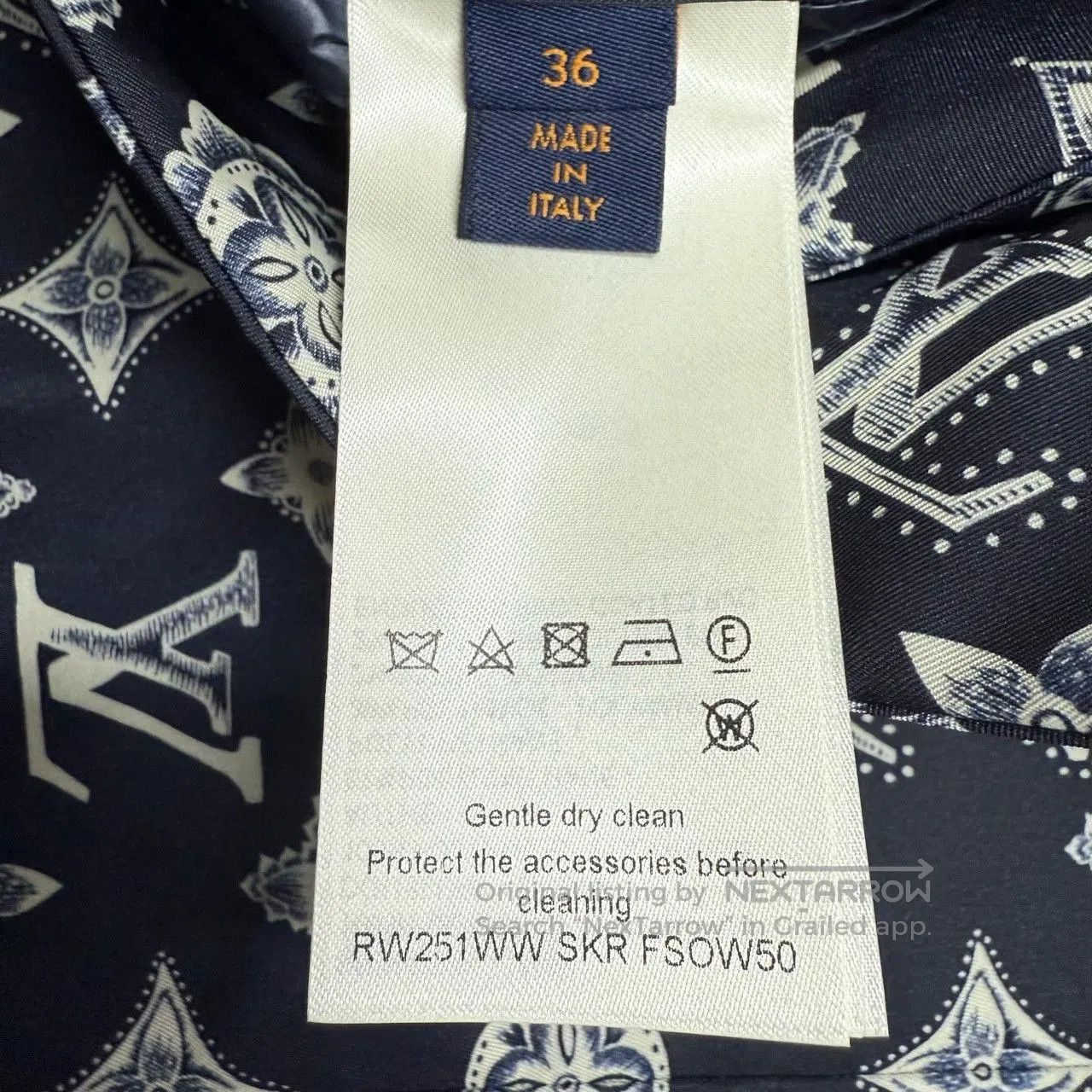 Louis Vuitton Louis Vuitton Reversible Logo Jacket. Size S / US 4 / IT 40 - 6 Thumbnail