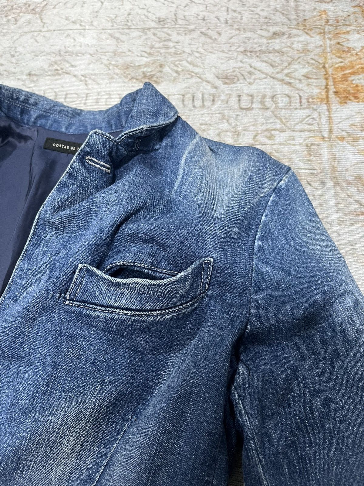 GOSTAR DE FUGA Gostar De Fuga Blue Denim Blazzer Size US M / EU 48-50 / 2 - 4 Thumbnail