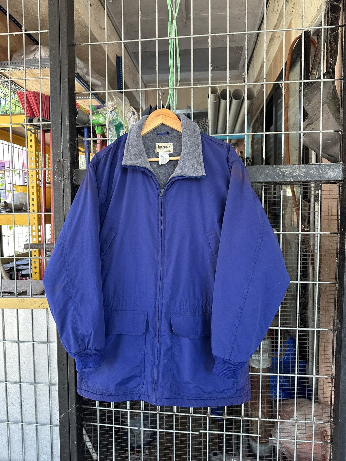L.L. Bean 👹Vintage LL.Bean Fleece Lined Utility Jacket Size US XL / EU 56 / 4 - 1 Thumbnail
