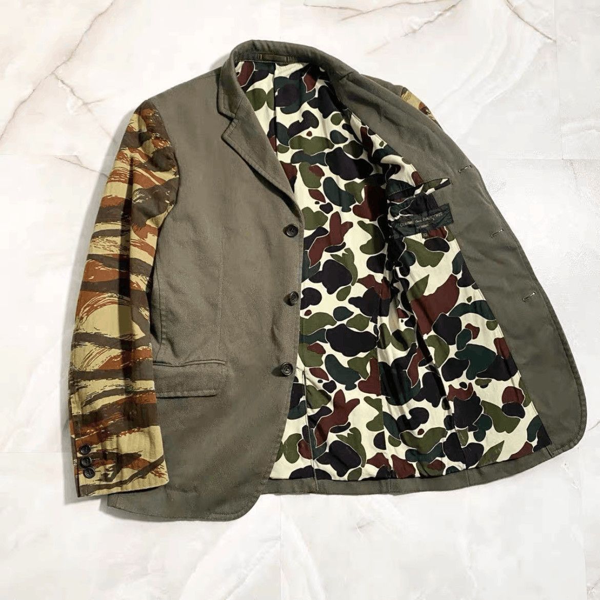 Comme des Garcons Homme Plus Comme Des Garcons Homme Camo Jacket-2508 Size US XS / EU 42 / 0 - 2 Thumbnail
