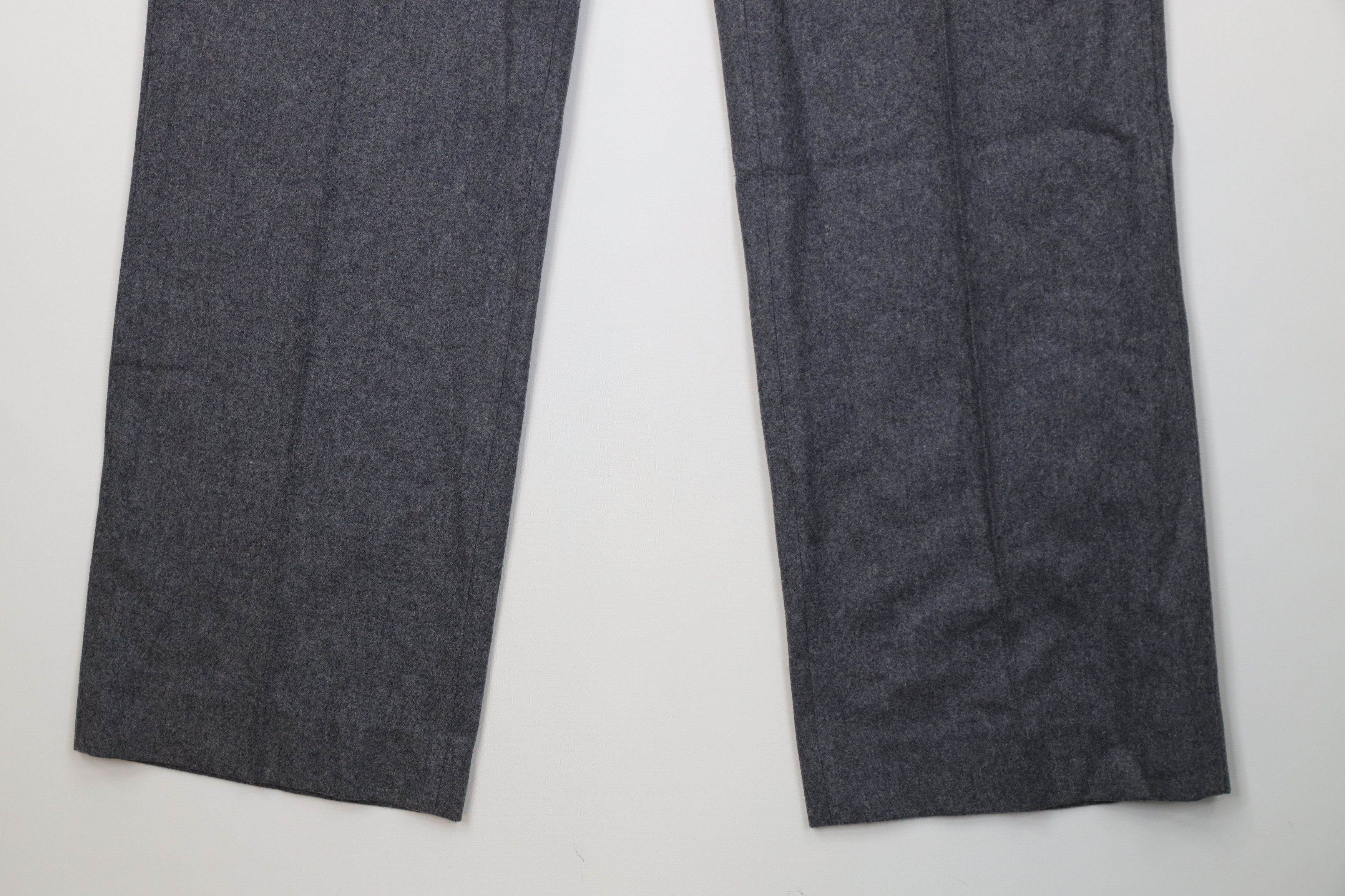 Vintage Vintage 70s Streetwear Wool Blend Knit Wide Leg Chino Pants Size US 38 / EU 54 - 4 Thumbnail