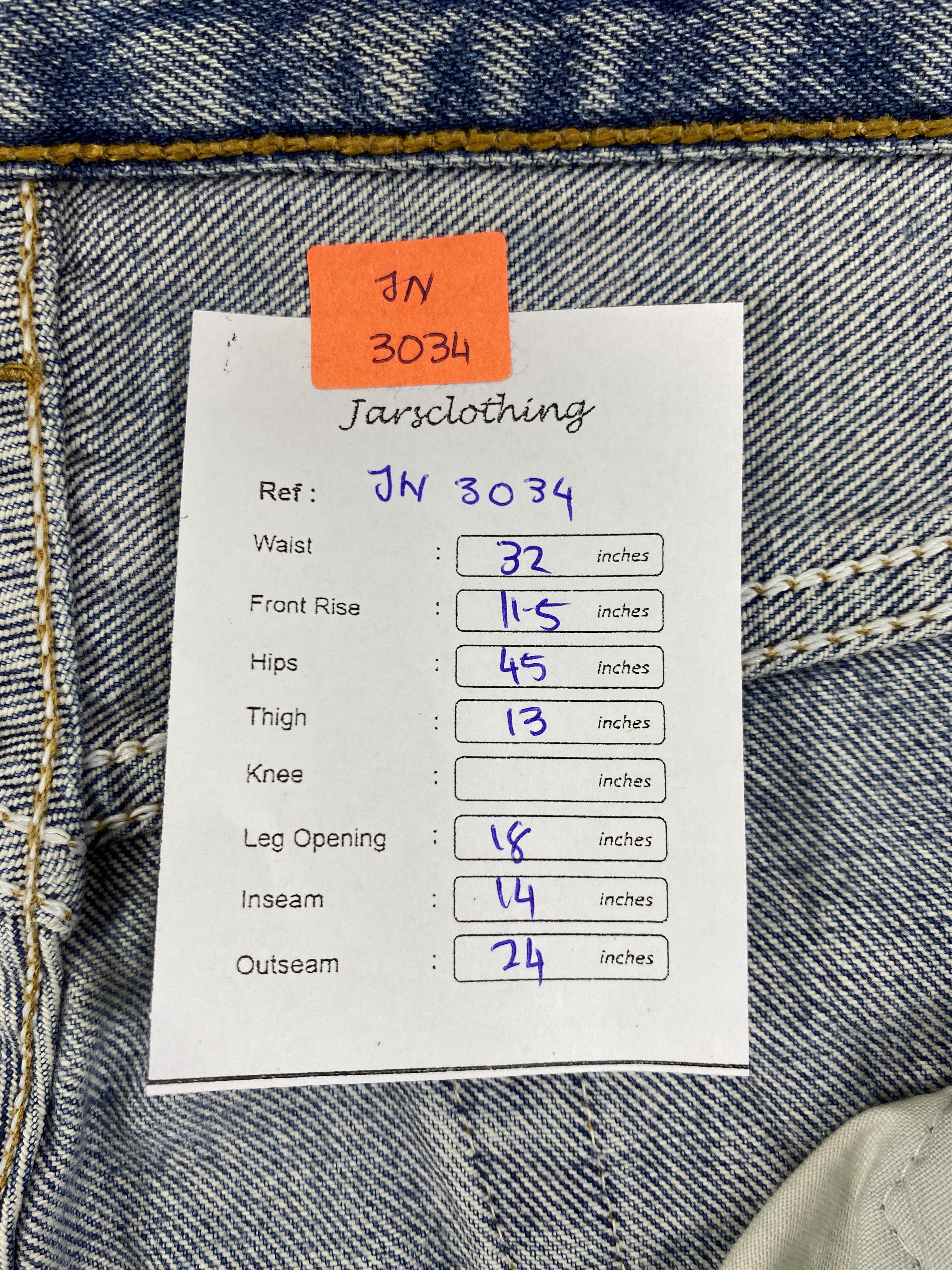 Levi's Faded Blue Vintage Levis 501 Jeans 32x14 - JN3034 Size US 32 / EU 48 - 7 Thumbnail