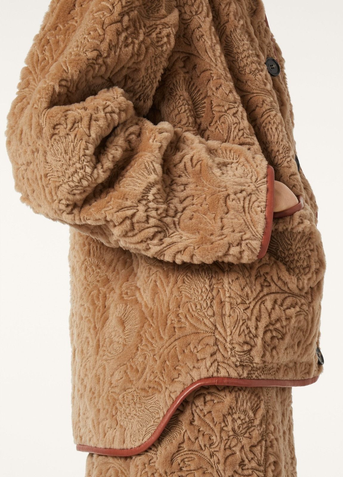 Loro Piana o1srvl11e0526 FAP0444 Elvir Caban Jacket in Brown Size XS / US 0-2 / IT 36-38 - 5 Thumbnail