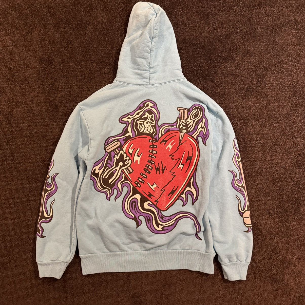 Warren Lotas Warren Lotas Blue “Broken Heart Reaper” Size L Size US L / EU 52-54 / 3 - 1 Thumbnail