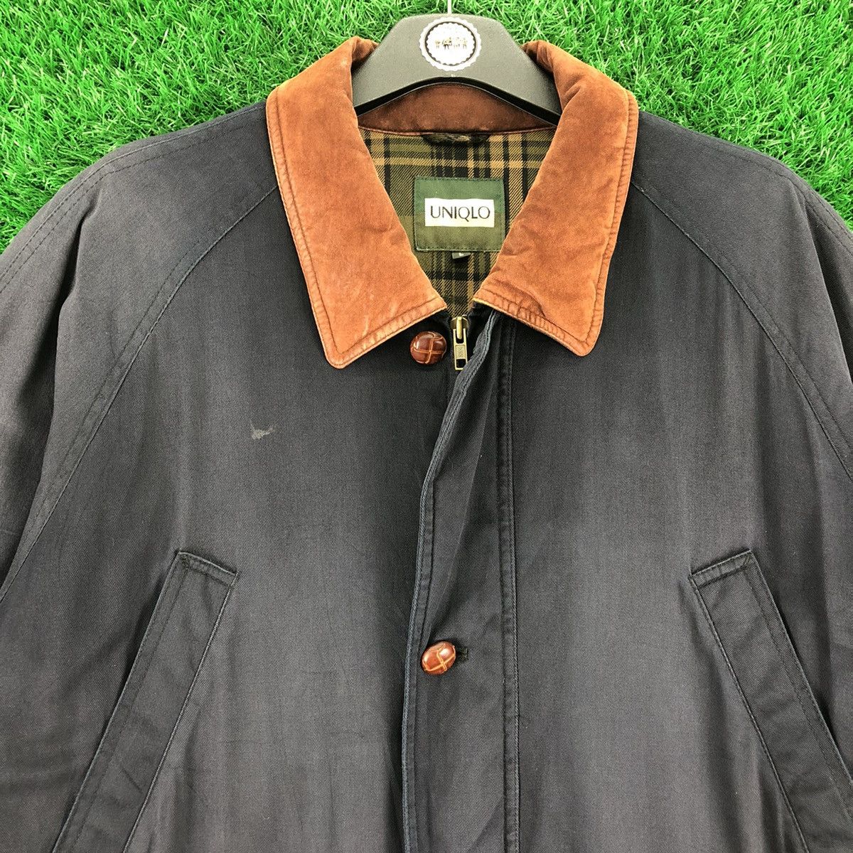 Uniqlo Vintage 80's Uniqlo Green Label Jacket Size US XXL / EU 58 / 5 - 7 Thumbnail