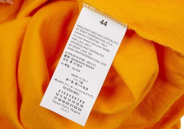 Maison Margiela Multi-Material Patch Pocket T-Shirt in Yellow Size 44 Size US S / EU 44-46 / 1 - 11 Thumbnail