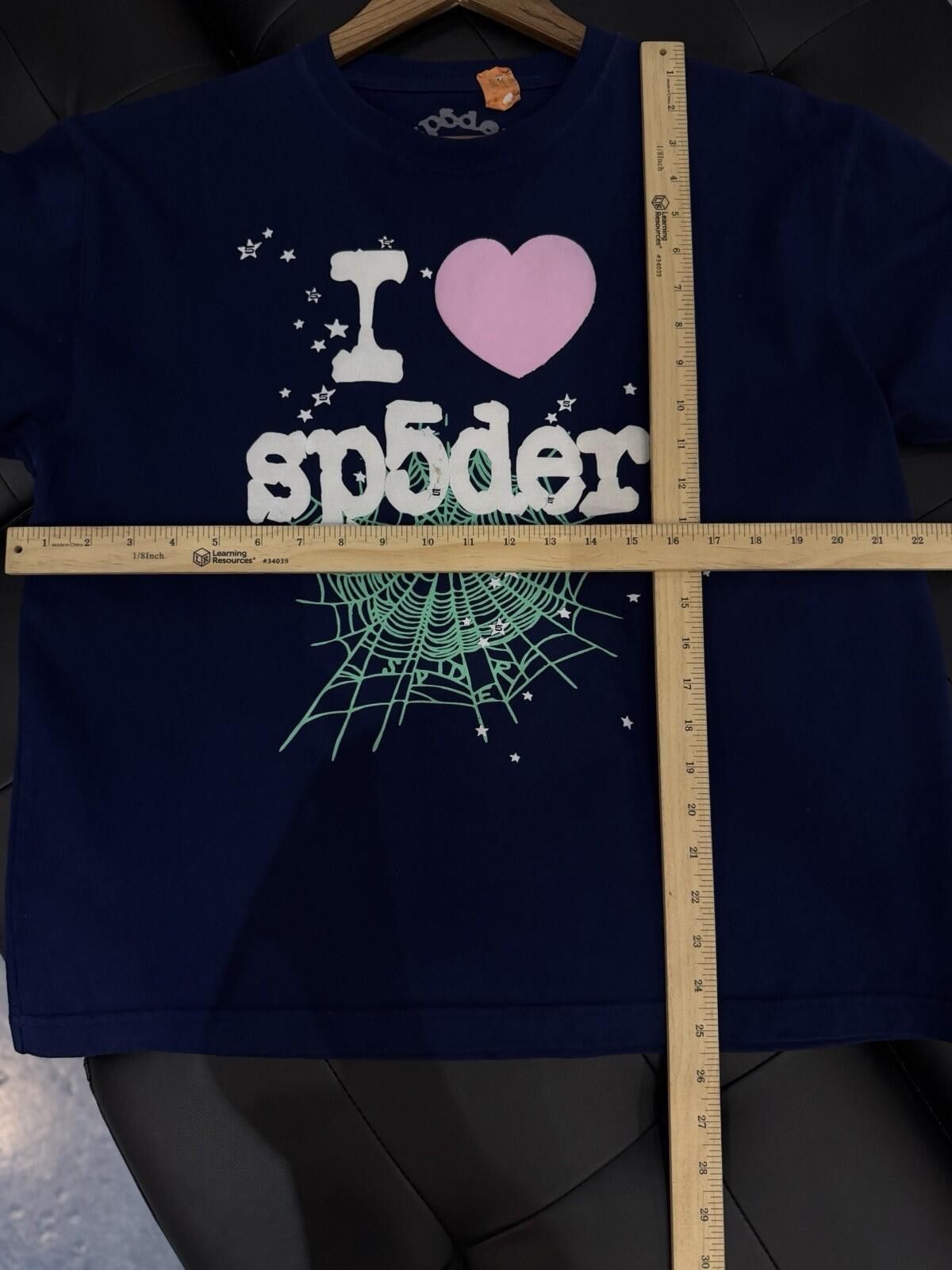 Other Sp5der OG Web V2 Tee Heart 100% Authentic Blue Size (S) Size US S / EU 44-46 / 1 - 11 Thumbnail