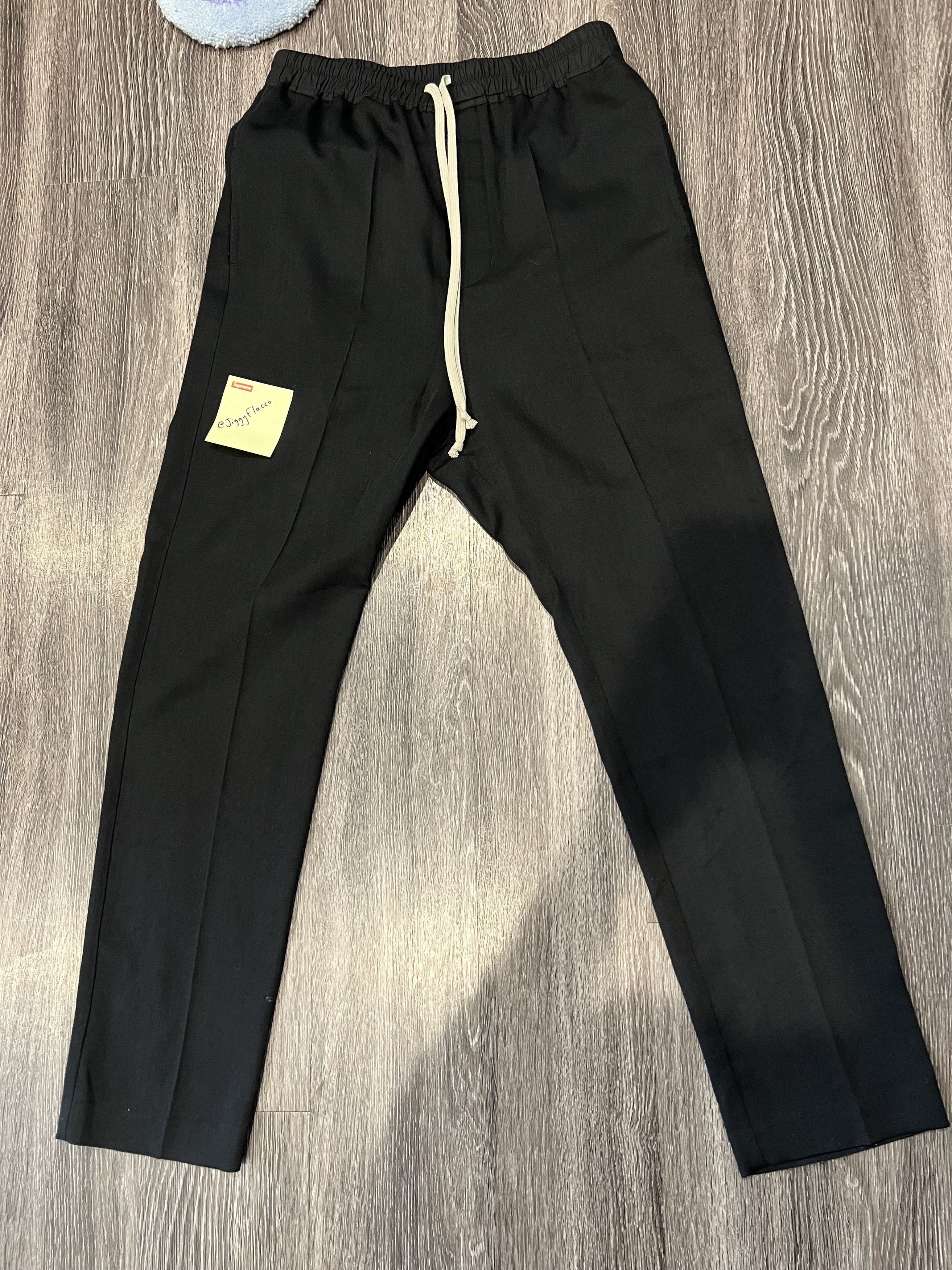 リックオウエンス　LARRY FW 19 クロップドサルエルパンツ Rick Owens 20SS リックオウエンス larry ラリーシャツ 48