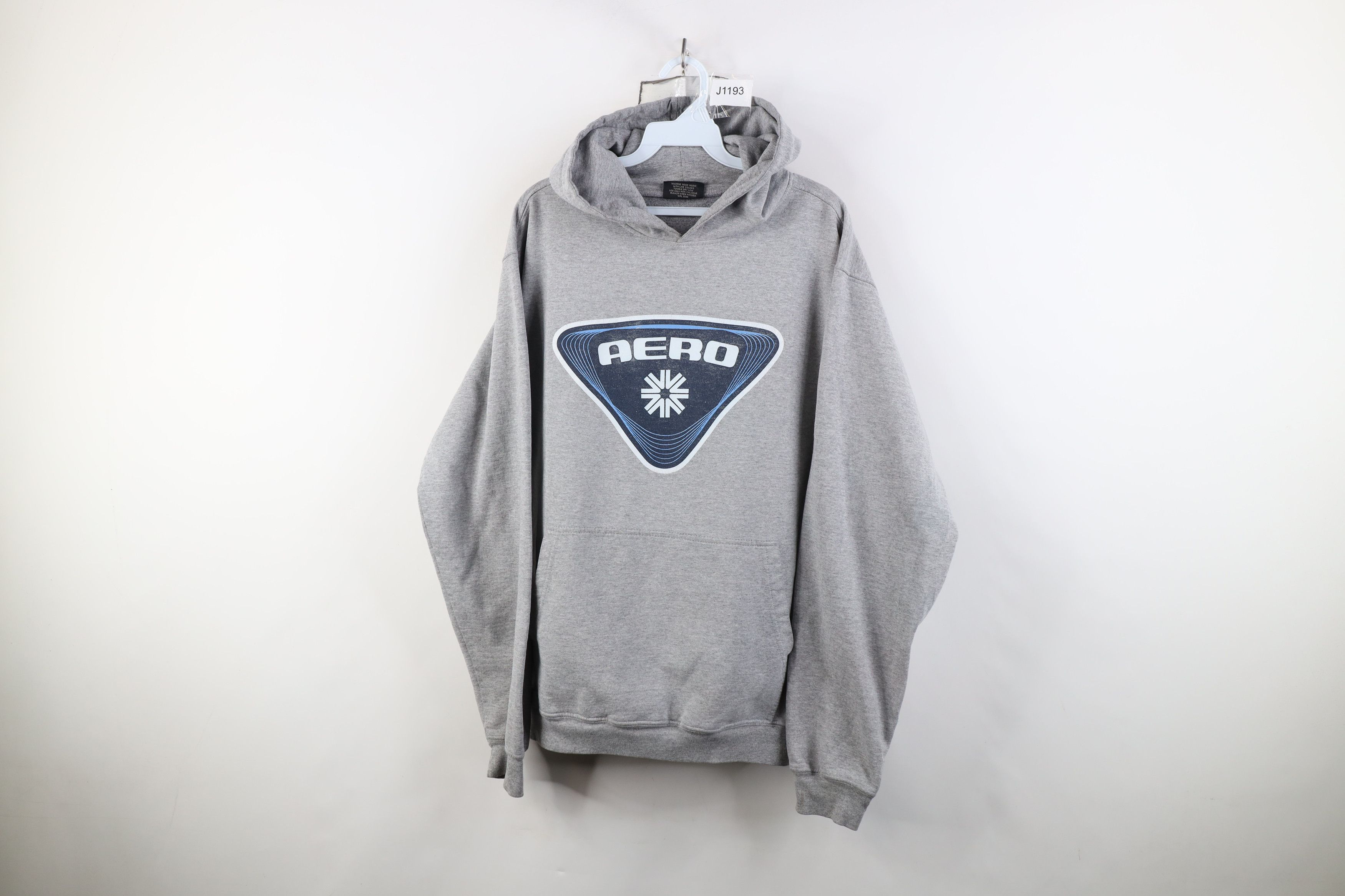 Aeropostale Vintage 90s Y2K Aeropostale Snowflake Snowboarding Hoodie Size US L / EU 52-54 / 3 - 1 Thumbnail