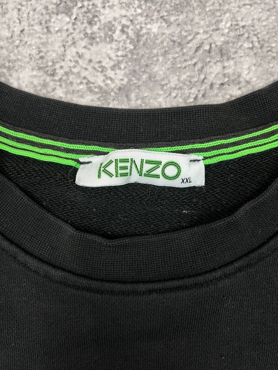 Kenzo Kenzo Paris Men Cotton Sweatshirt Black Crewneck Size XXL Size US XXL / EU 58 / 5 - 4 Thumbnail