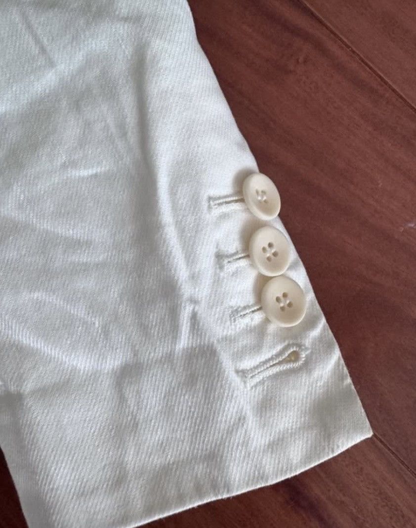 Helmut Lang Helmut Lang white jacket, size 2, slim waist Size XXS / US 00 / IT 34 - 3 Thumbnail