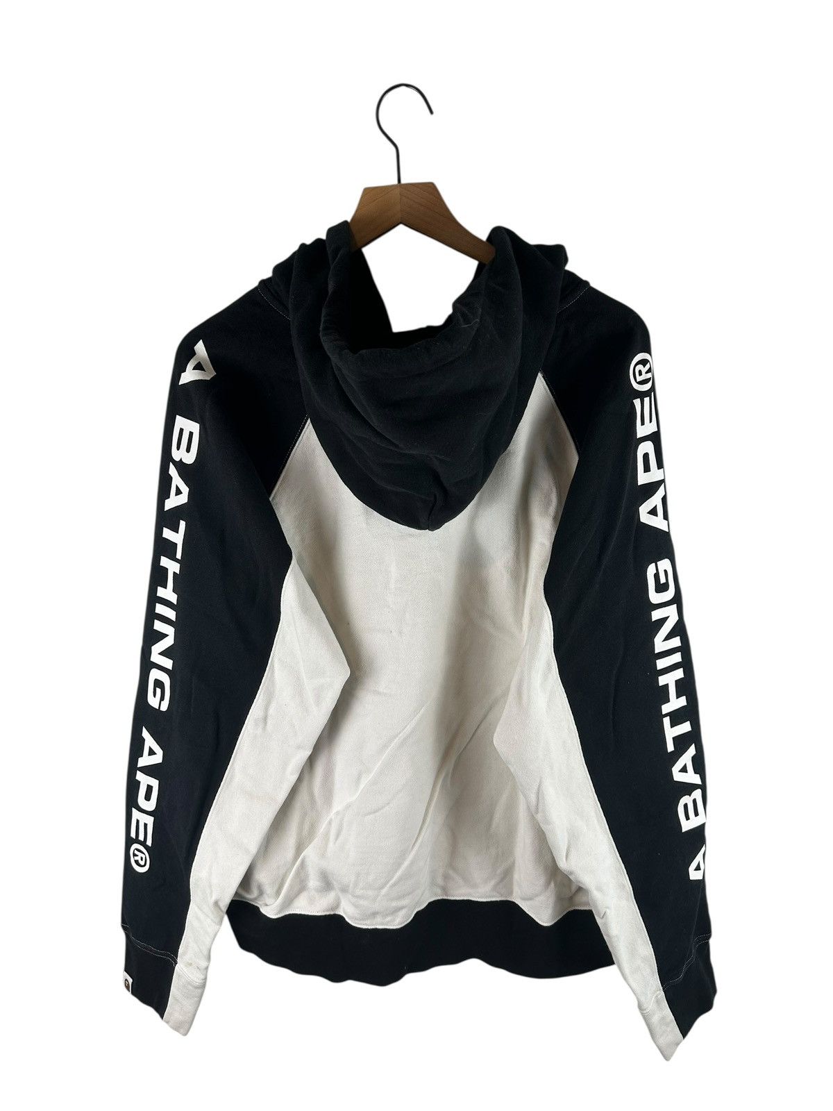 Bape Bape Side Logo Half Zip Hoodie Size US L / EU 52-54 / 3 - 3 Thumbnail