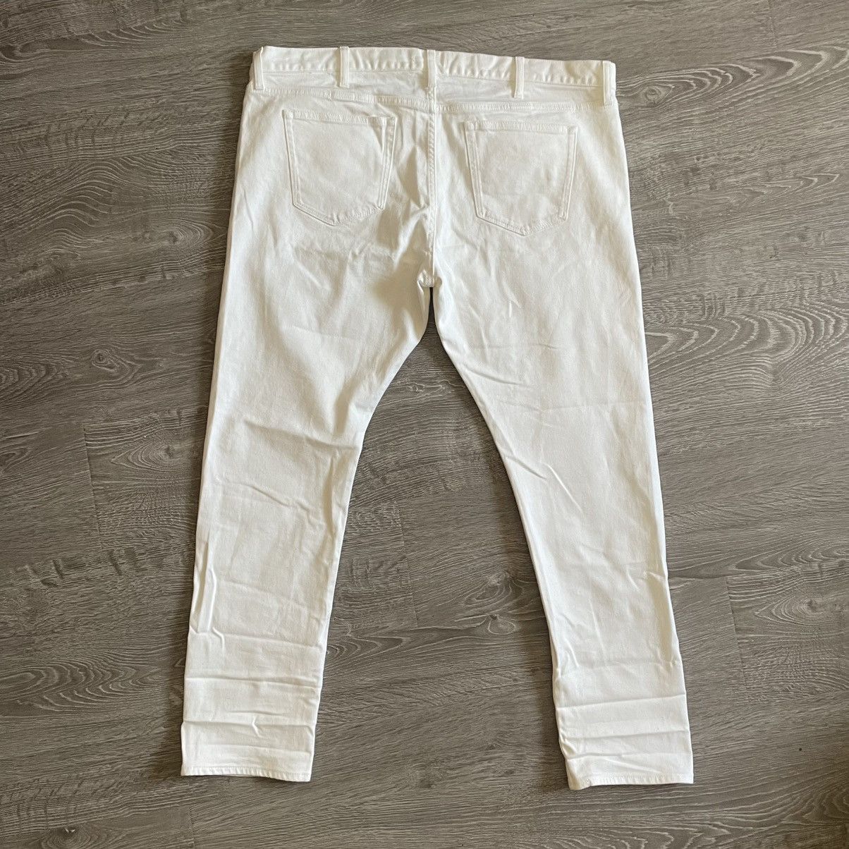 Uniqlo Uniqlo Slim Straight Selvedge Denim – Off-White 42x32 Size US 42 / EU 58 - 6 Thumbnail