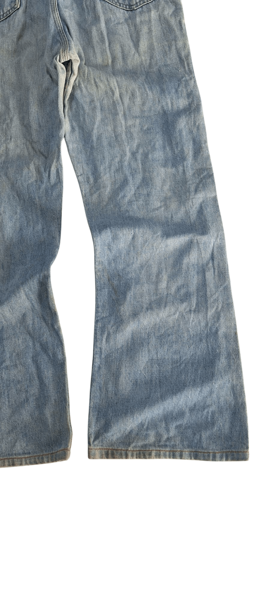 Levi's × Levi's Vintage Clothing Vintage Levis Orange Tab Talon Zipper Flare Overalls Size US 28 / EU 44 - 11 Thumbnail
