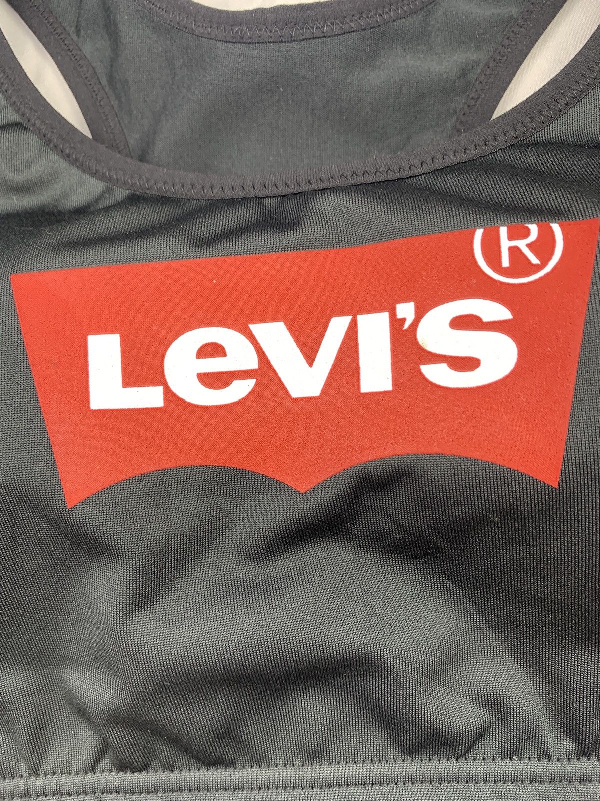 Levi's Levi's Strauss San Fransisco Black Big Logo Sports Bra Size M / US 6-8 / IT 42-44 - 4 Thumbnail