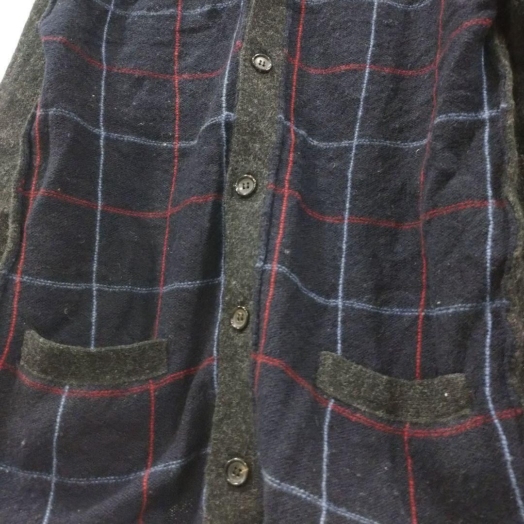 Comme des Garcons Homme COMME des GARCONS HOMME Tanaka periodFelted Cardigan Gray S Size US S / EU 44-46 / 1 - 4 Thumbnail