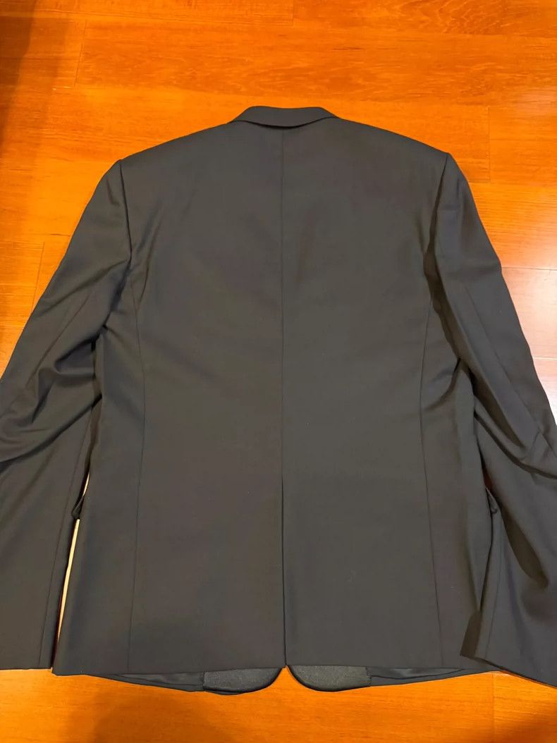 Dior Dior Black narrow-necked wool suit 2505-Nextarrow Size 50R - 2 Thumbnail