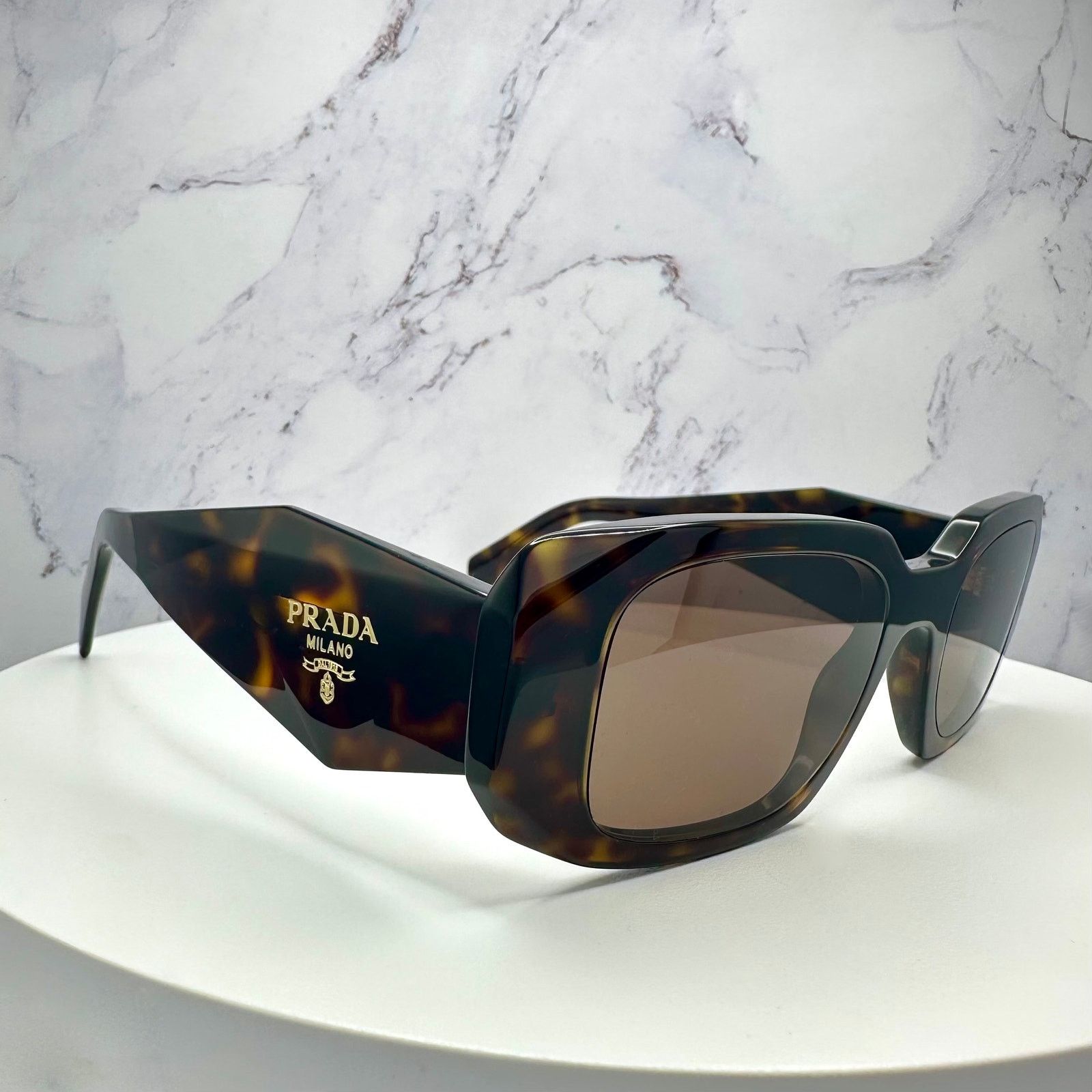 Prada PRADA Sunglasses New Brown PR 17WS Symbole Logo Authentic Size ONE SIZE - 17 Thumbnail