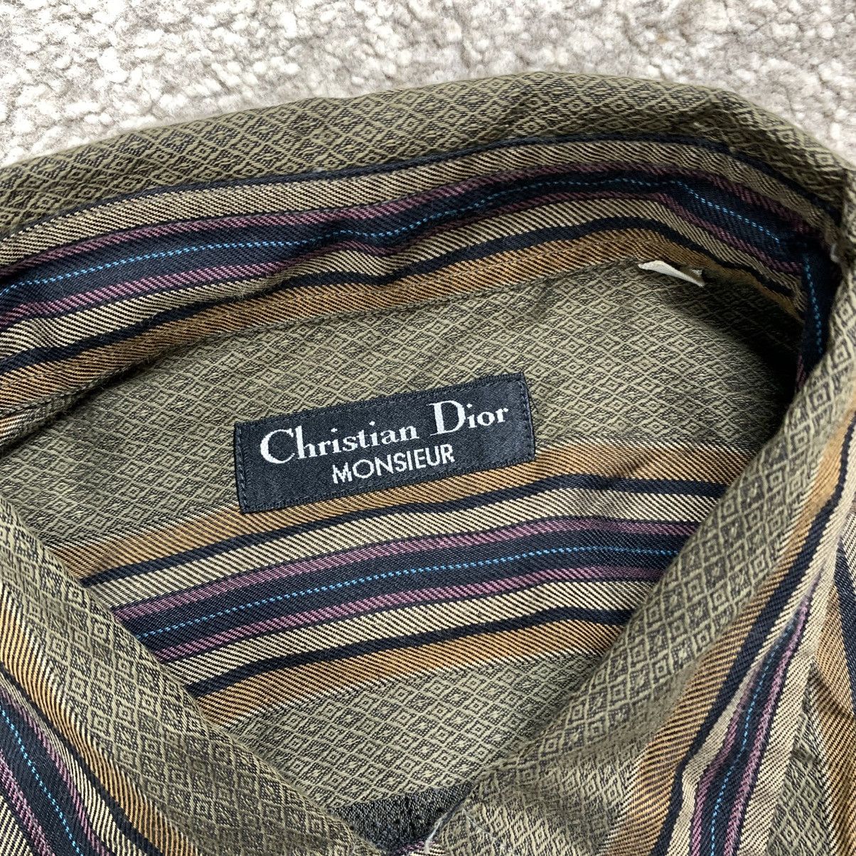 Christian Dior Monsieur Christian Dior MONSIEUR Long Sleeve Shirt Button Up Vintage Size US M / EU 48-50 / 2 - 5 Thumbnail