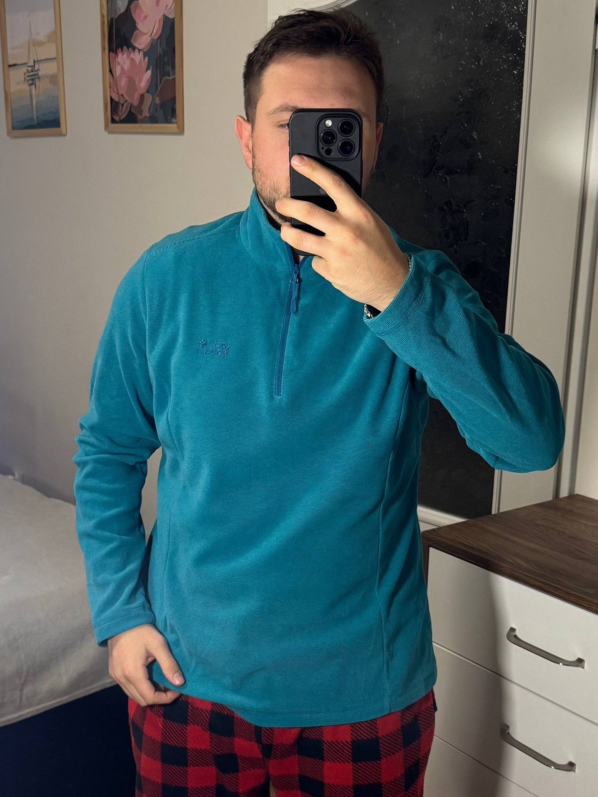 Jack Wolfskin Jack Wolfskin Outdoor Men's Fleece Sweatshirt, Size L-XL Size US L / EU 52-54 / 3 - 1 Thumbnail