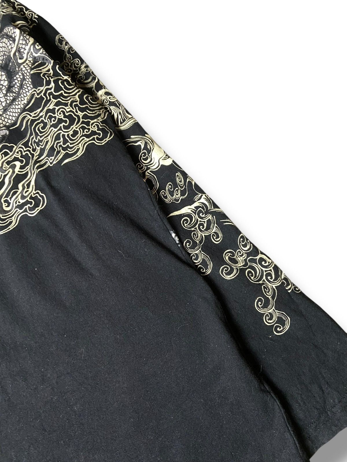 Japanese Brand Sukajan Style Dragon Graphic Long Sleeve Tshirt (167) Size US L / EU 52-54 / 3 - 2 Thumbnail