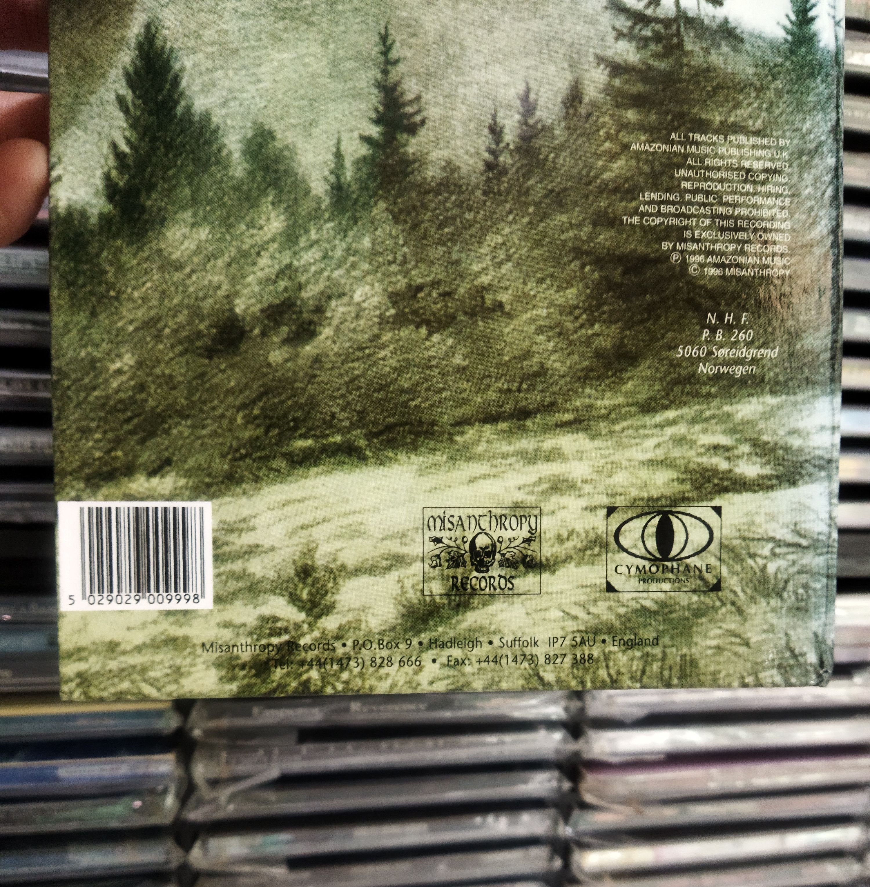 Vintage Sick Rare 🔥 BURZUM - filosofem - limited A5 digibook Size ONE SIZE - 3 Thumbnail