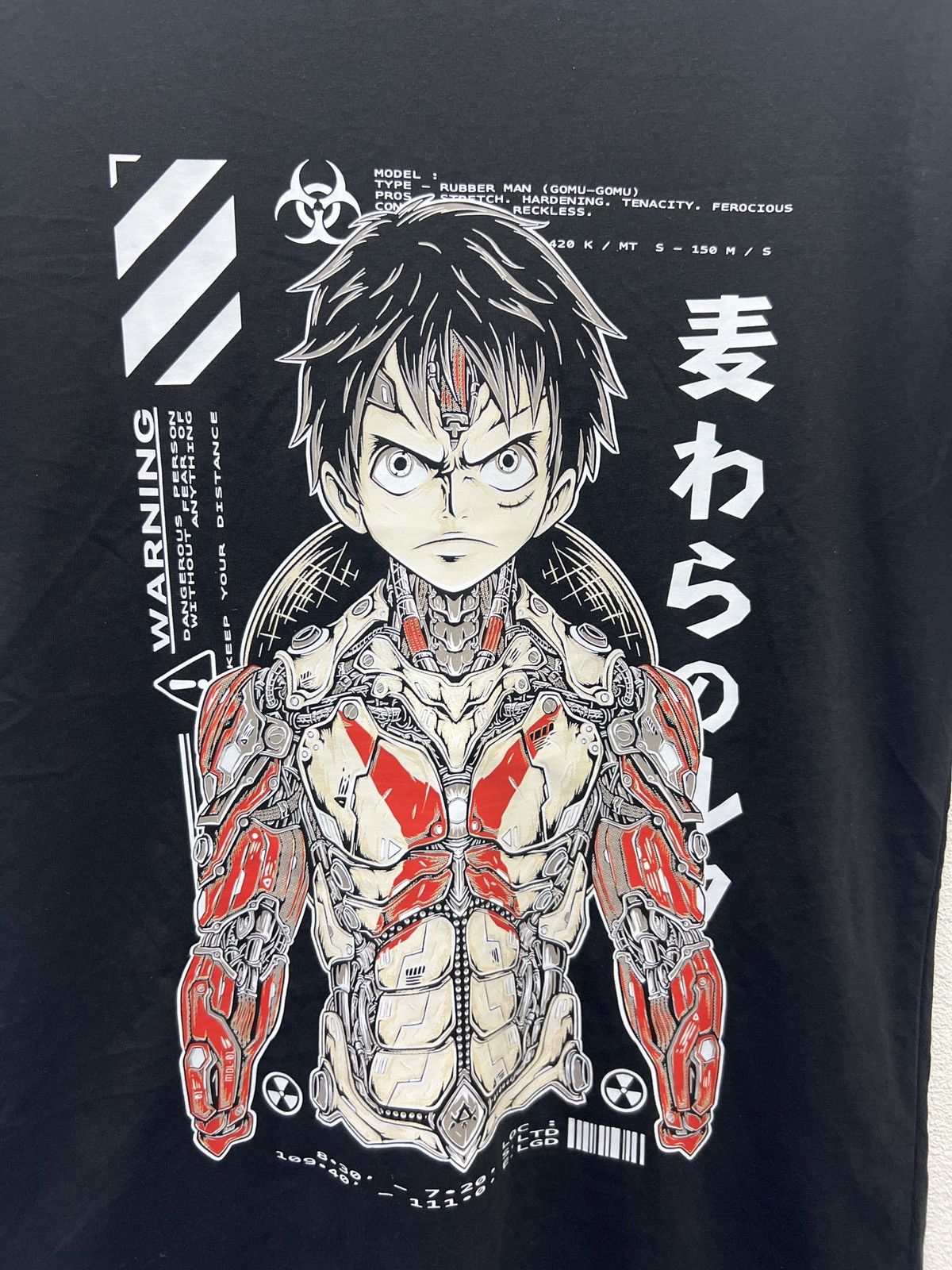Anime × Edition Japan × Japanese Brand 🔥grailsale🔥 ONE PIECE MECHA LUFFY Design Anime T-shirt Size US L / EU 52-54 / 3 - 2 Thumbnail