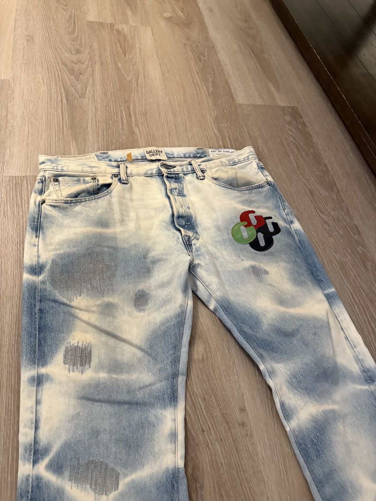 Gallery Dept. Gallery Dept G Patch Denim Jeans Size US 32 / EU 48 - 3 Thumbnail