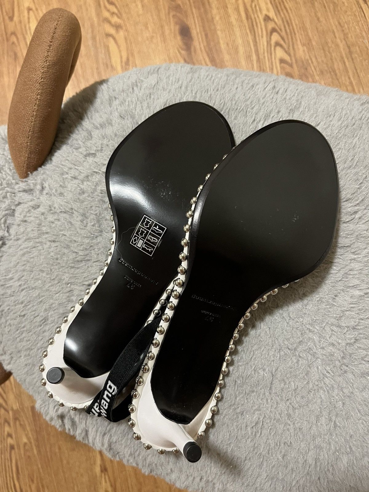 Alexander Wang Alexander Wang Nova Heel white Size US 7 / IT 37 - 2 Thumbnail