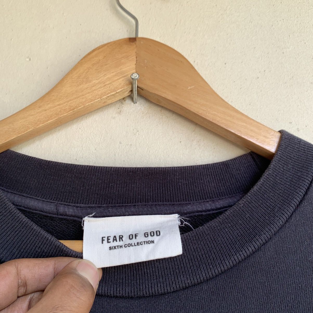 Fear of God Fear Of God Black Crewneck Size US M / EU 48-50 / 2 - 5 Thumbnail