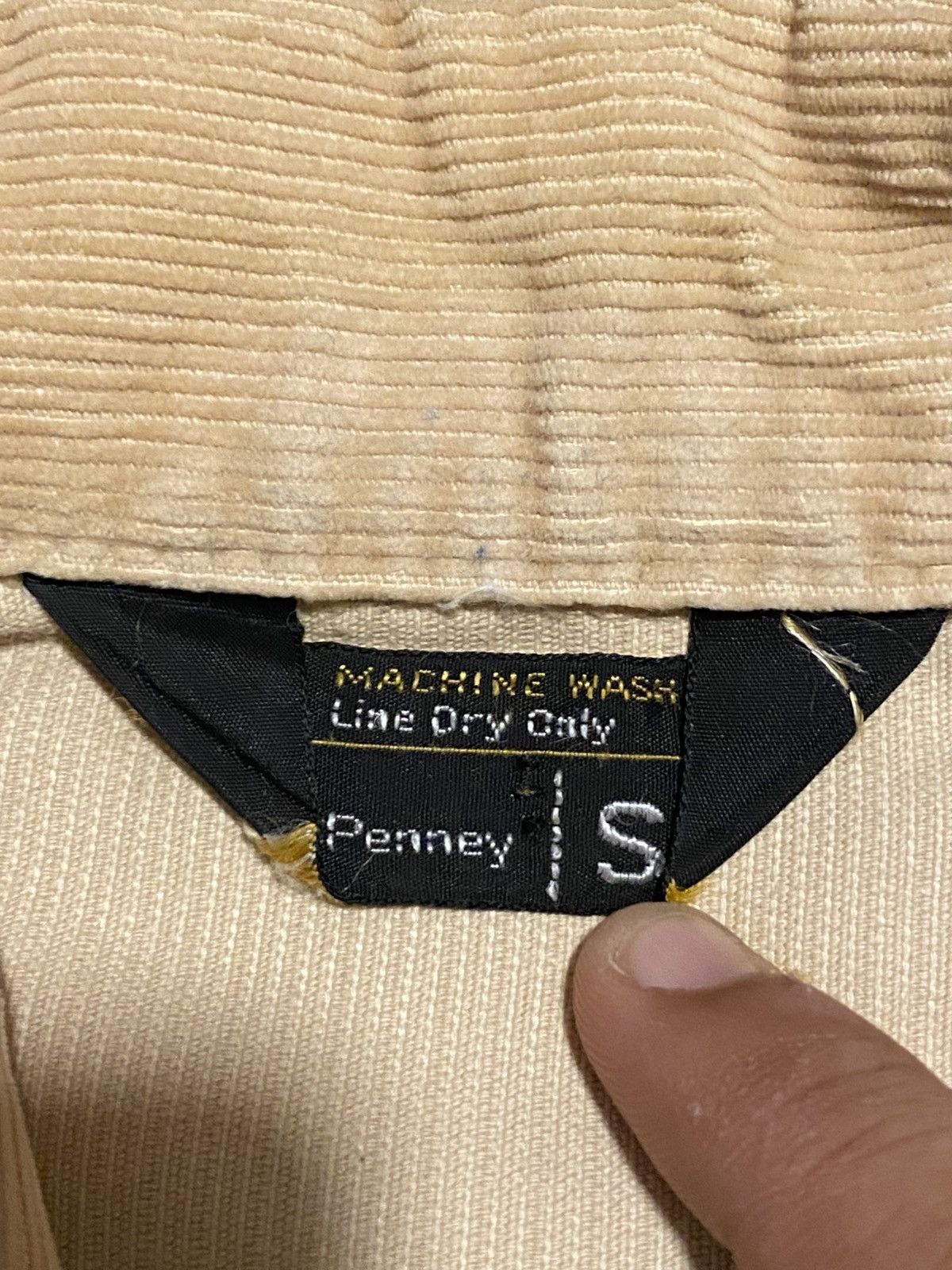 JCPenney × Vintage VINTAGE 70s JC Penney CORDUROY TRUCKER JACKET Size US S / EU 44-46 / 1 - 3 Thumbnail