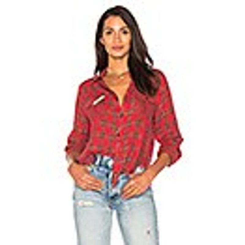 Other Etienne Marcel Greta Plaid Muslin Cotton Shirt Frayed Hem Size S / US 4 / IT 40 - 12 Thumbnail