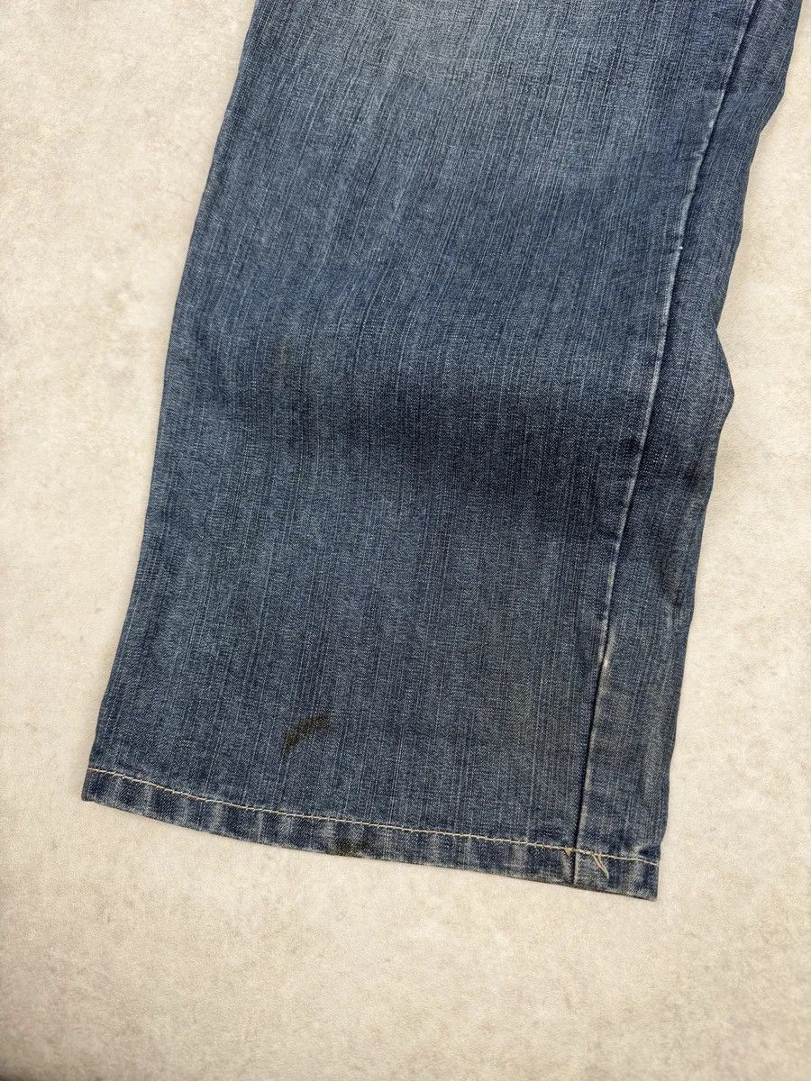 Marithe + Francois Girbaud 2000s Marithé + François Girbaud Blue Distressed Rebel Denim Jeans Size US 32 / EU 48 - 7 Thumbnail