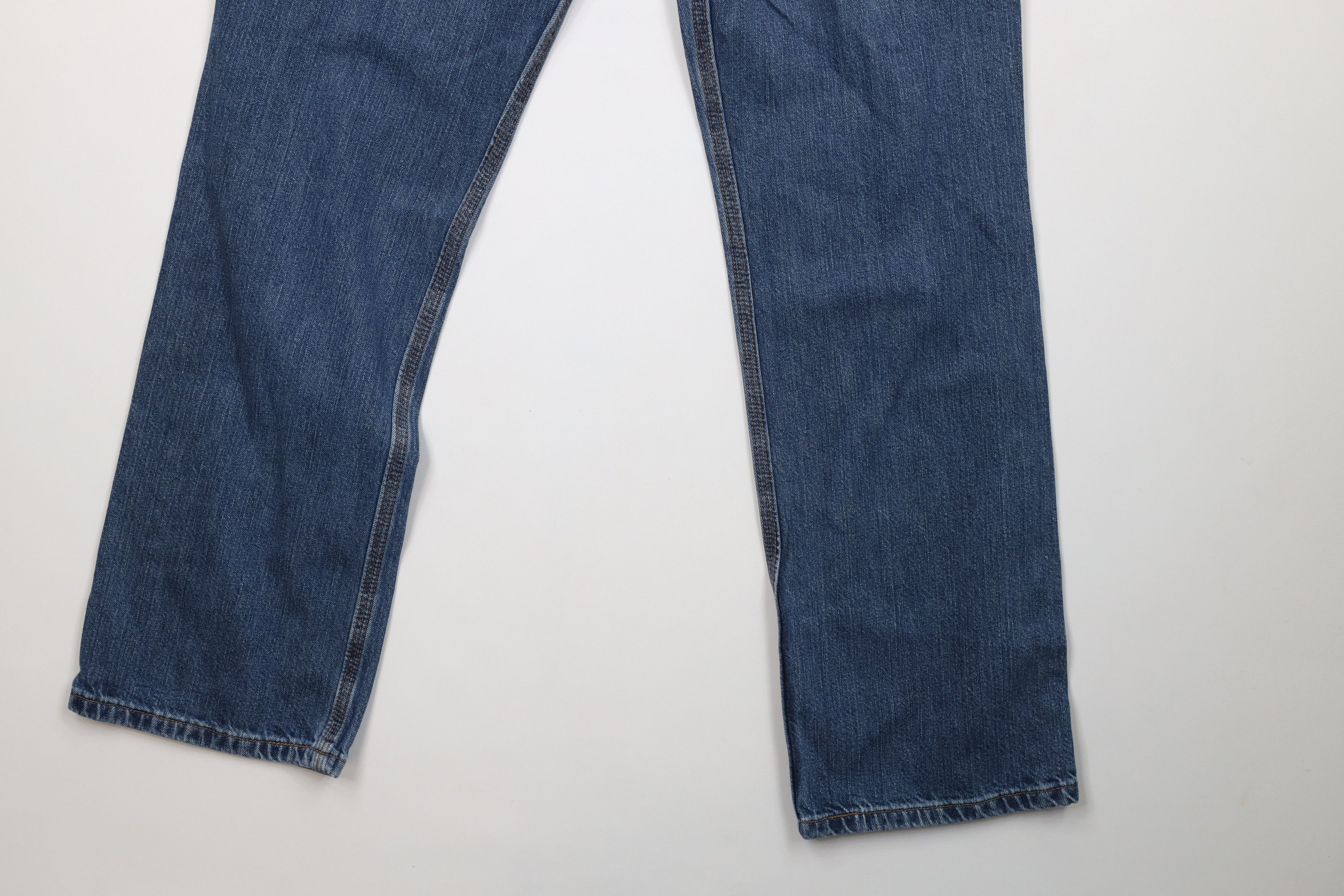 Carhartt Vintage Y2K Carhartt Spell Relaxed Straight Leg Jeans Blue Size US 34 / EU 50 - 12 Thumbnail