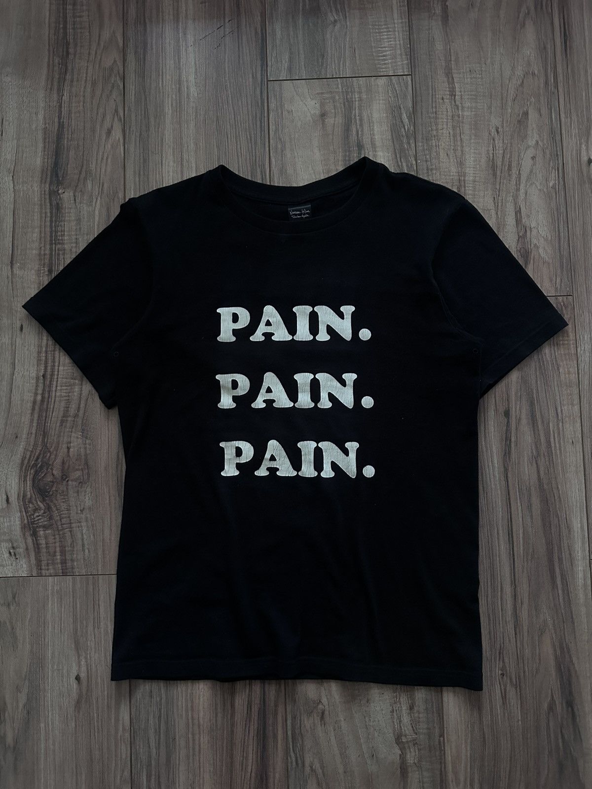 image of Number N Ine x Takahiromiyashita The Soloist “Pain Pain Pain” T Shirt 2003 Aw/ss Touch Me Im Sick i