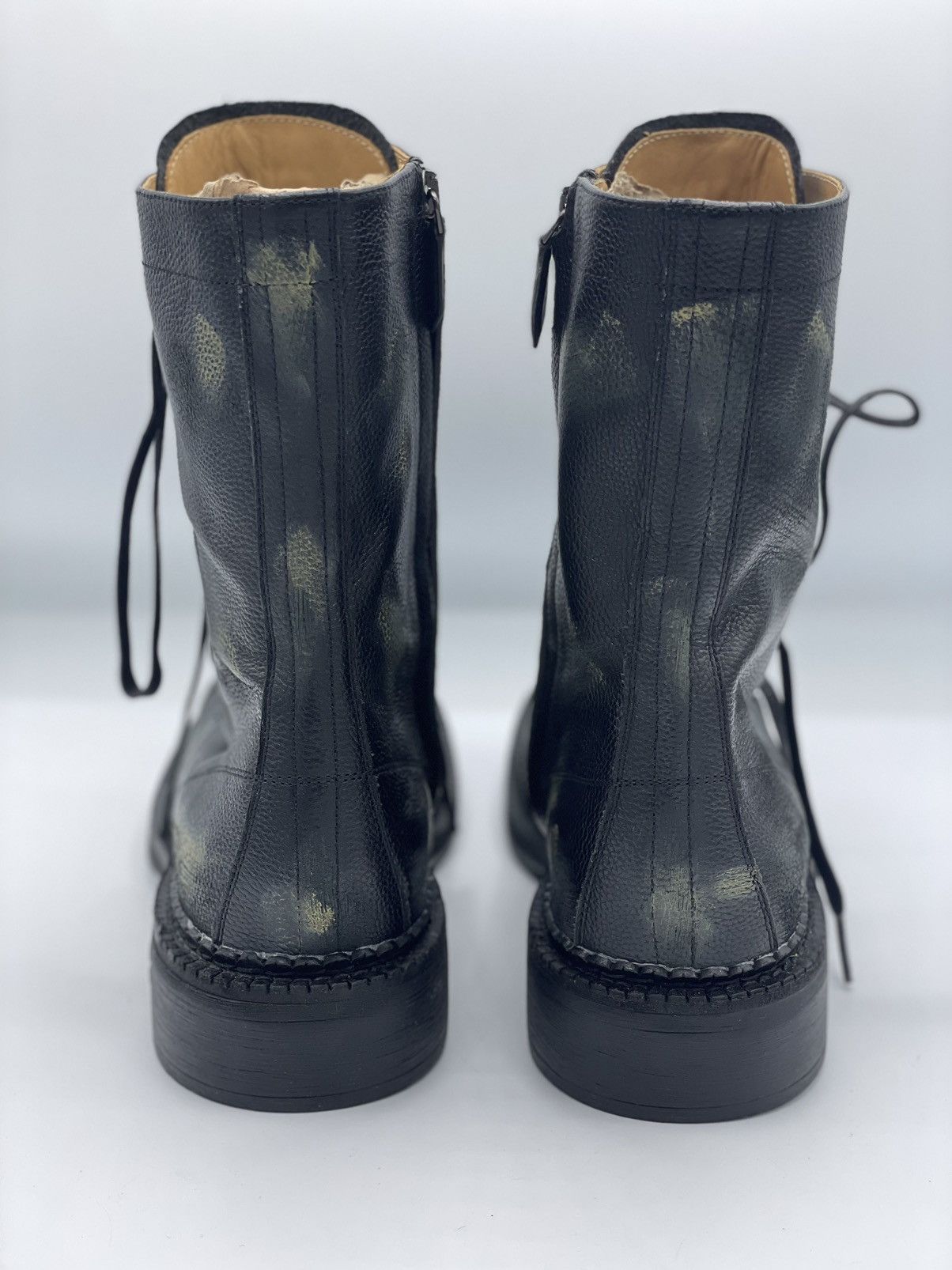 Miu Miu Miu Miu Ankle Leather Distressed Boots Size US 10 / IT 40 - 6 Thumbnail