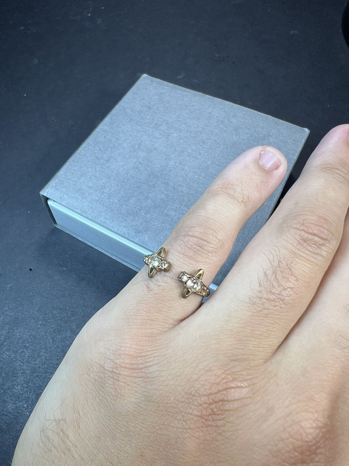 Vivienne Westwood 90s Open Saturn Ring Size ONE SIZE - 2 Thumbnail