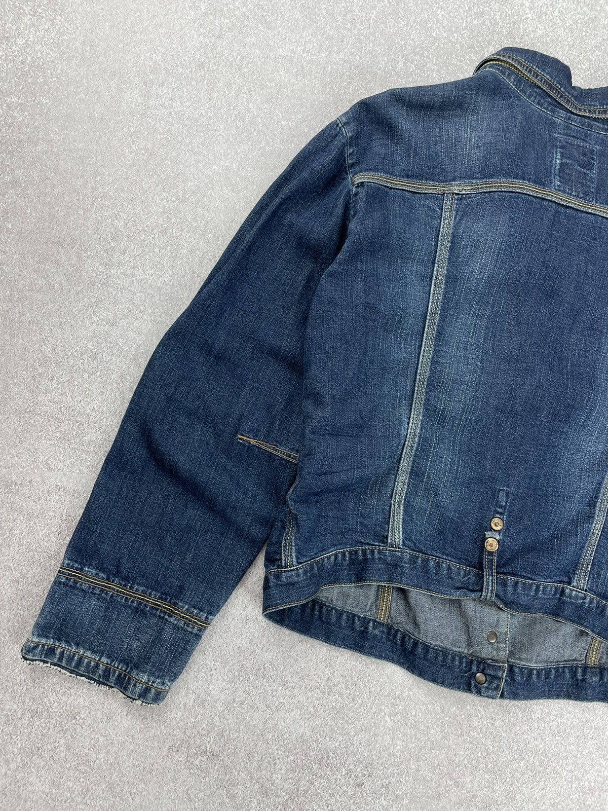 Japanese Brand × Marithe + Francois Girbaud Marithe Francois Girbaud Denim Jacket Y2k Size L / US 10 / IT 46 - 9 Thumbnail